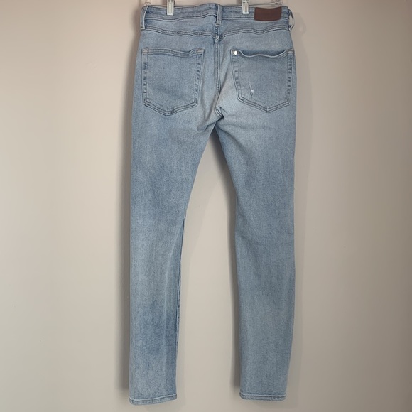 H&M &Denim Distressed Skinny Jeans - Picture 6 of 10